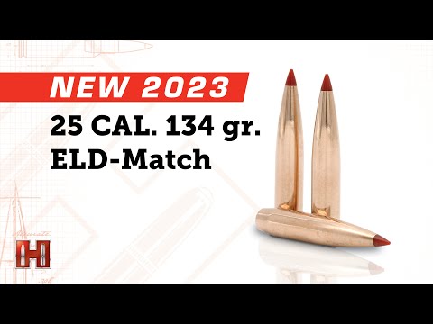 Hornady 25 Caliber 134 Grain ELD Match Bullet