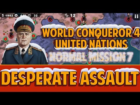 [UN-NORMAL] Let's Play DESPERATE ASSAULT World Conqueror 4 GamePlay Walkthroughs
