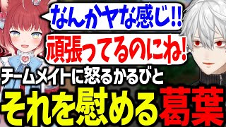 チームメイトのかるび虐に怒る葛葉が面白すぎたwww【赤見かるび/神成きゅぴ/水無瀬/Tonbo/ラプラスダークネス/にじさんじ/切り抜き/V最協/VALORANT】