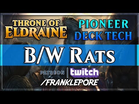 (Magic Online) Throne of Eldraine Pioneer Deck Tech: B/W Rats
