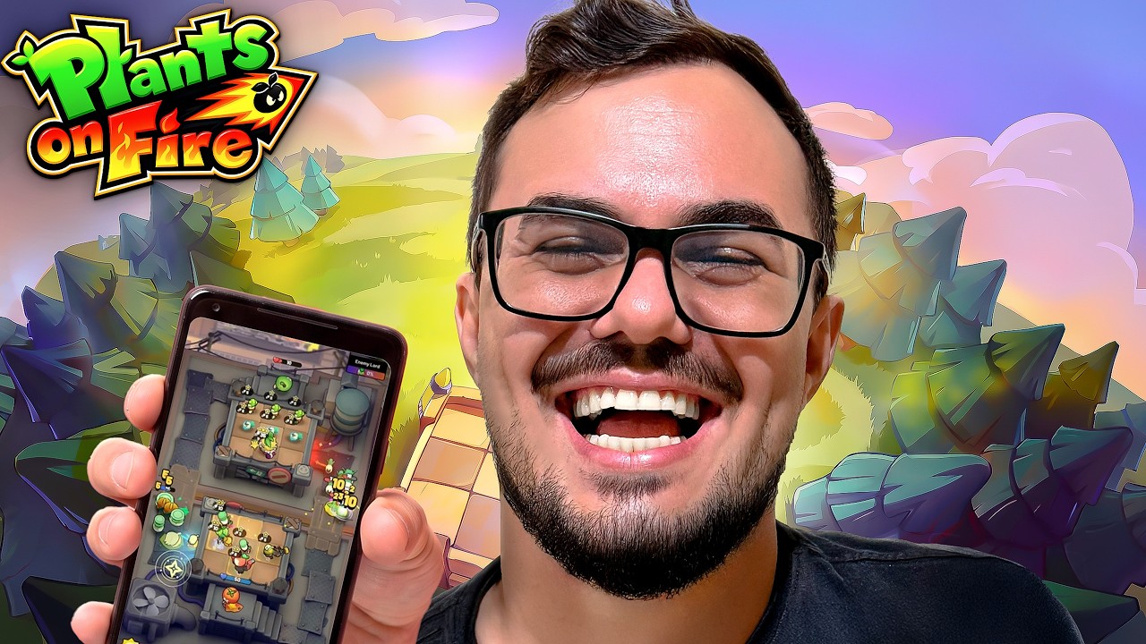 UM JOGO VICIANTE DE PROTEGER A BASE - Plants on Fire: Attack&Defend