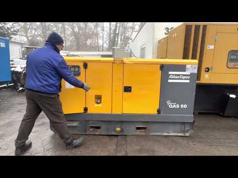 Notstromaggregat Atlas Copco QAS60 Perkins 60kVA - Nr. 831