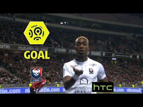 Goal Yann KARAMOH (50') / OGC Nice - SM Caen (2-2)/ 2016-17