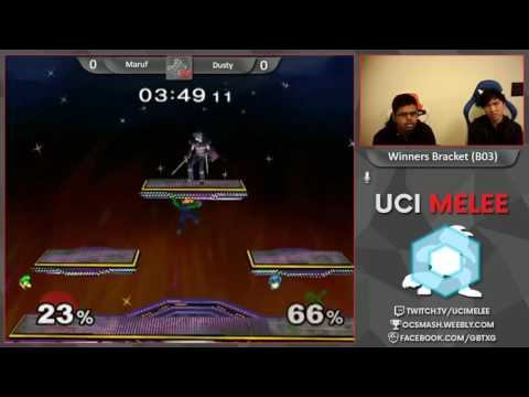 UCI Biweekly 30 - Maruf(Luigi) vs Dusty(Marth)