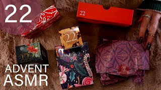 ASMR ✨🎄 Advent Day 22 ✨ 2025 (🎧 soft spoken, tapping, scratching) #advent2025 #beautyadventcalendars