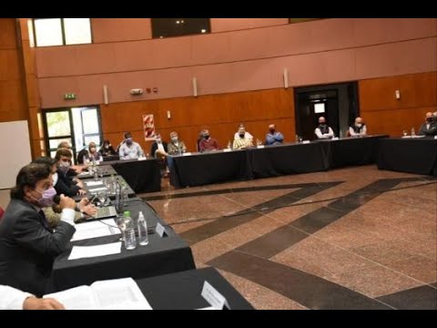 El gobernador Sáenz se reunió con representantes de clínicas privadas