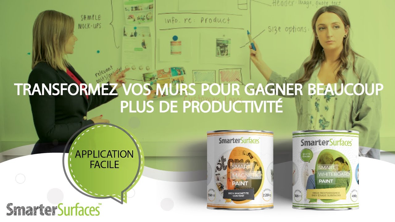 Comment Appliquer la Peinture pour Tableau Blanc Magnétique