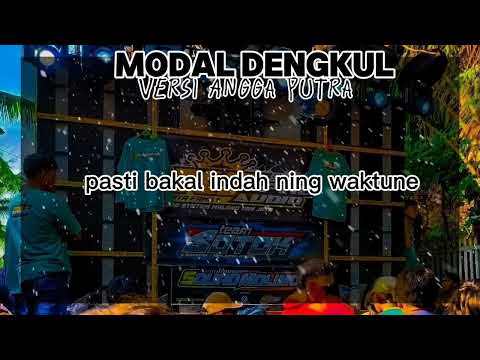 modal dengkul karaoke versi Angga putra
