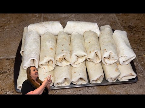 LOADED BREAKFAST BURRITOS