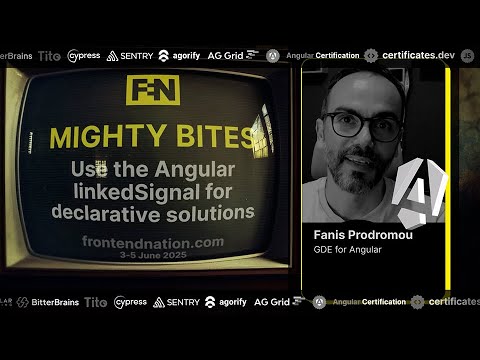 Frontend Nation 2025: Use the Angular linkedSignal for Declarative Solutions