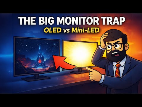 OLED vs MINI LED: How Can The Brighter One Be So Bad For Gaming?