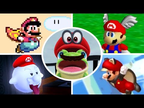 Evolution of Power-Ups in Mario Games (1985 - 2018)