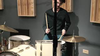 Video thumbnail for Slingerland 1940s Radio King 14x28/9x13/16x16" Drum Set - White Lacquer by Steve Maxwell Drums
