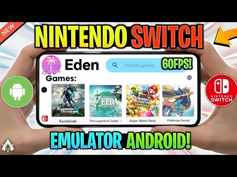 *NEW* EDEN EMULATOR ANDROID V3 - SETUP/BEST SETTINGS & GAMEPLAY | NINTENDO SWITCH EMULATOR?
