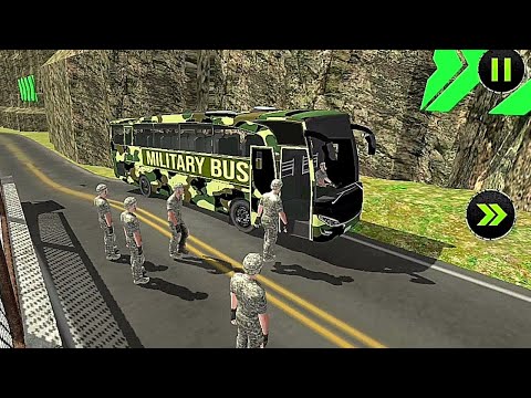 Army Bus Driver - Military Soldier Transporter #1 | Android Gameplay