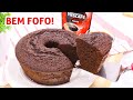 Bolo de Café com Chocolate: Receita Fofinha e Deliciosa