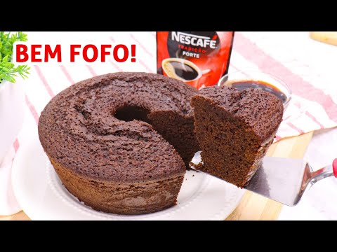 Bolo de Café com Chocolate: Receita Fofinha e Deliciosa