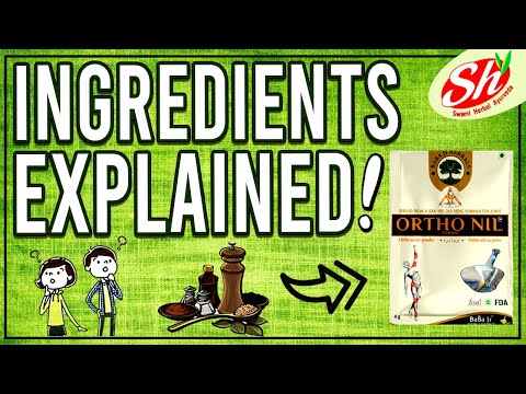 Composition of ortho nil powder babaji herbals