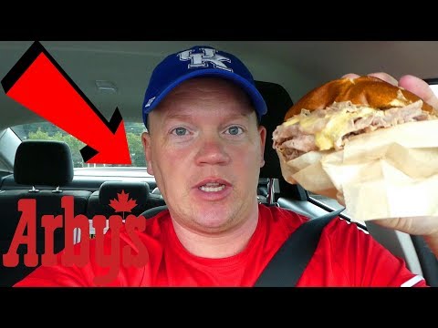 Arby's Beer Cheese 'n Double Beef Sandwich (Reed...