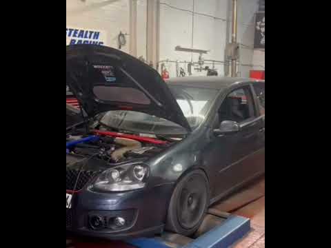 K04 Turbo flutter 374bhp/362ftlbs. VW Golf GTI Mk5 Stealth Racing stage 3 #builtnotbought