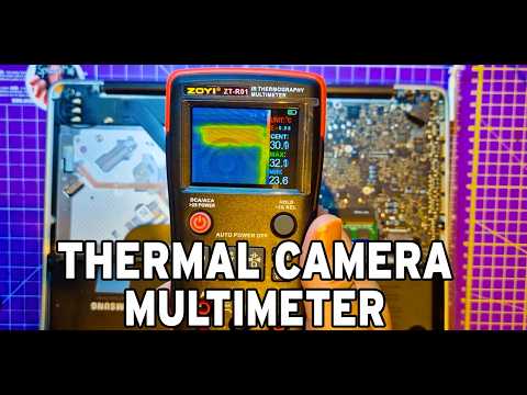 Multimeter-Experimente mit dem ZOYI ZT-RO1 IR-Thermografie-Multimeter