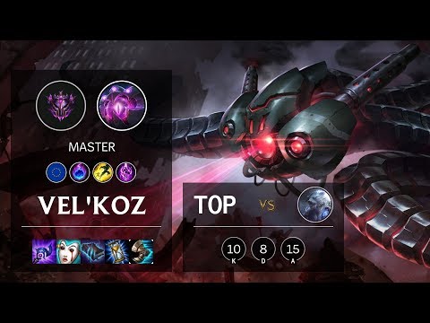 Vel'Koz Top vs Volibear - EUW Master Patch 10.12
