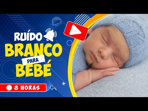 🎧 RUÍDO BRANCO PARA BEBÉ DORMIR RAPIDAMENTE ⛄ SOM DE CHUVA DE NEVE E GRANIZO 🕒 8 HORAS 💤 WHITE NOISE