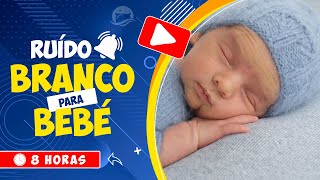 🎧 RUÍDO BRANCO PARA BEBÉ DORMIR RAPIDAMENTE ⛄ SOM DE CHUVA DE NEVE E GRANIZO 🕒 8 HORAS 💤 WHITE NOISE