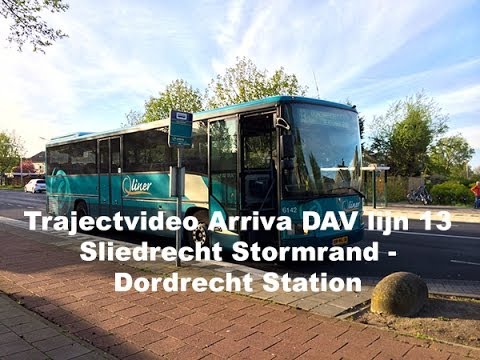 Arriva Lijn 13 Sliedrecht Stormrand - Dordrecht Station (2014)