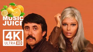 NANCY SINATRA &amp; LEE HAZLEWOOD  "Summer Wine" 1967 (4K remastered)