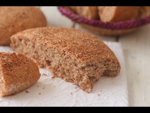 Recette de pain complet /whole wheat bread recipe / طريقة تحضير الخبز الكامل