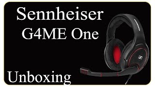 Unboxing: Sennheiser G4ME One Headset - tyraphine stellt vor