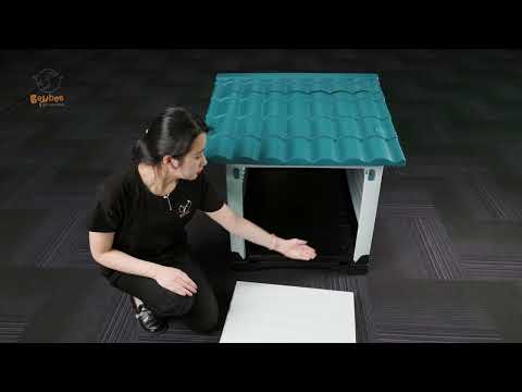 מלונת לכלב בנוני עם דלת