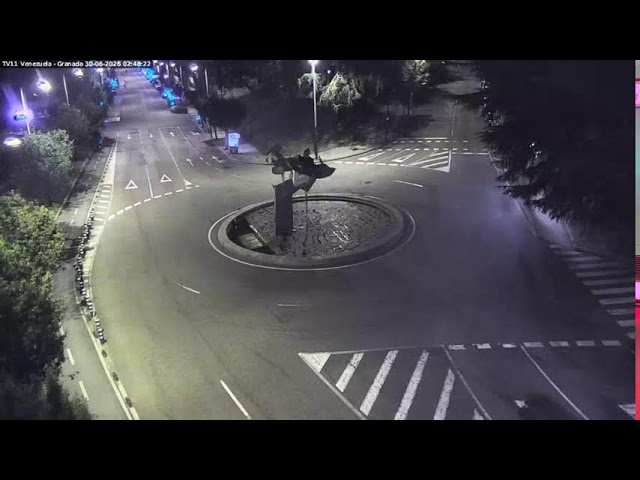 Live webcam view of Avenida de Venezuela Roundabout