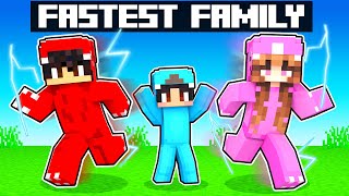 Adopted by the FASTEST FAMILY in Minecraft!