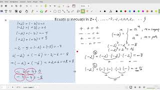 Ecuații și inecuații în Z