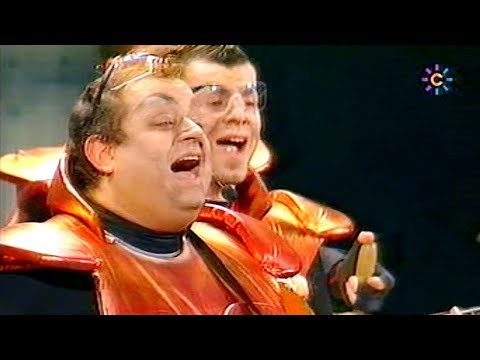 Chirigota ACTION CADIX - SEMIFINALES [Pasodobles, Cuplés, Popurrí - parte] Carnaval de Cádiz 2004