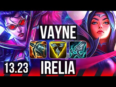 VAYNE vs IRELIA (TOP) | 6 solo kills, 900K mastery | BR Master | 13.23