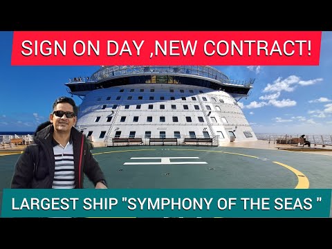 Thumbnail for Sign On Day SYMPHONY OF THE SEAS, Royal Caribbean Crew!