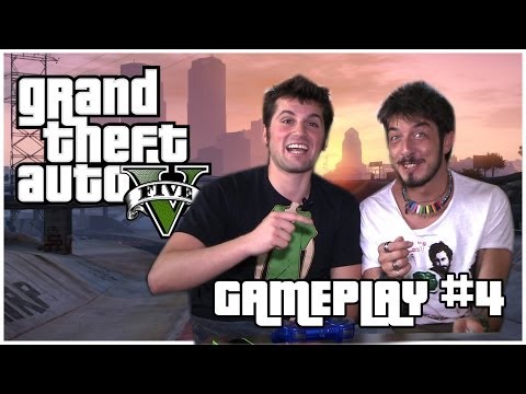 GTA V  - GAMEPLAY #4 [FRANK MATANO & PAOLO RUFFINI]