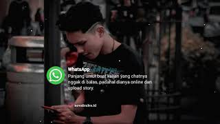 Download lagu Video story wa 30 detik - Chat gak dibales padahal dianya online 😂 mp3