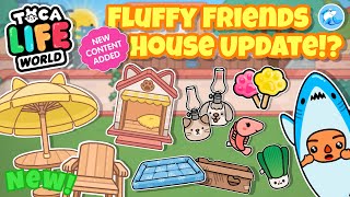 New Bonus Content!? | Toca Life World Fluffy Friends house update!! (OUT NOW)