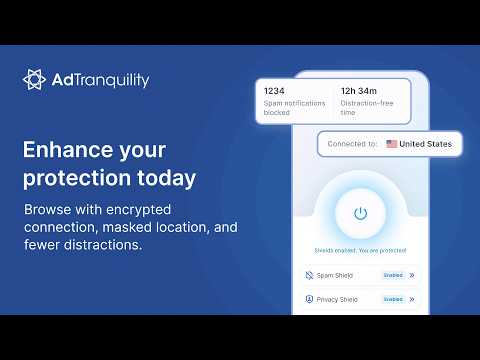AdTranquility VPN Spam Blocker