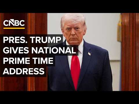 LIVE: Pres. Trump delivers primetime address on election integrity — 7/16/2026