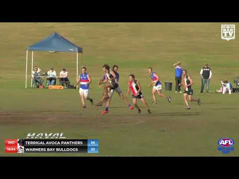 2019 HCCAFL Black Diamond Cup Round 12 Highlights - Terrigal Avoca Panthers v Warners Bay Bulldogs