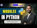 Modules In Python With Execution Python For Beginners