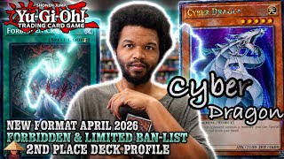 Yugioh, New Format April 2026 local's 2nd place Deck Profile-Cyber Dragon -Kyle Lewis