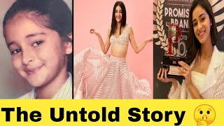 Ananaya Panday Untold Story ðŸ¤« | Untold Fact | Biography | Lifestory | Lifestyle | Bollywood Actress - DAY
