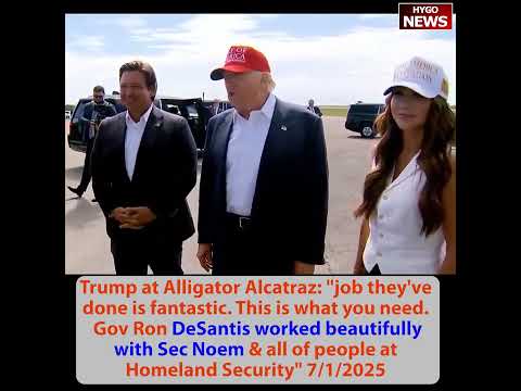 Trump get along great with DeSantis: a 10 — maybe 9.9; Trump on Mamdani: communist lot of fun