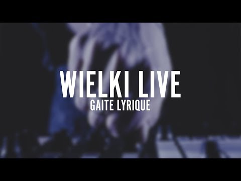 Wielki Live @ Gaîté Lyrique  (Joris Delacroix Night Visions Tour)